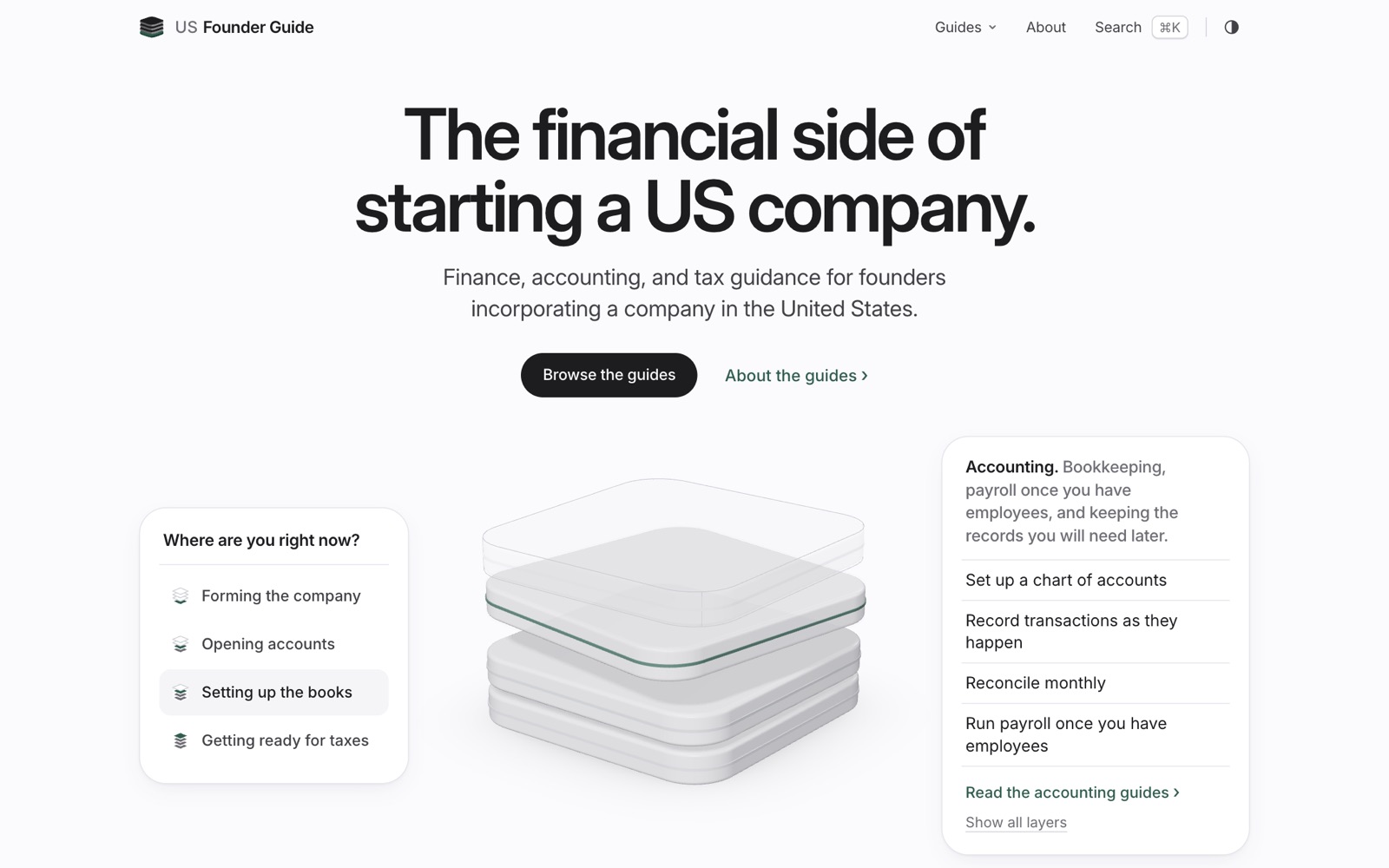 US Founder Guide home page